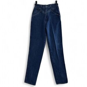 Vintage Rocky Mountain Rockies Jeans Blue USA Western Rodeo 29/9 Women's 26x36‎